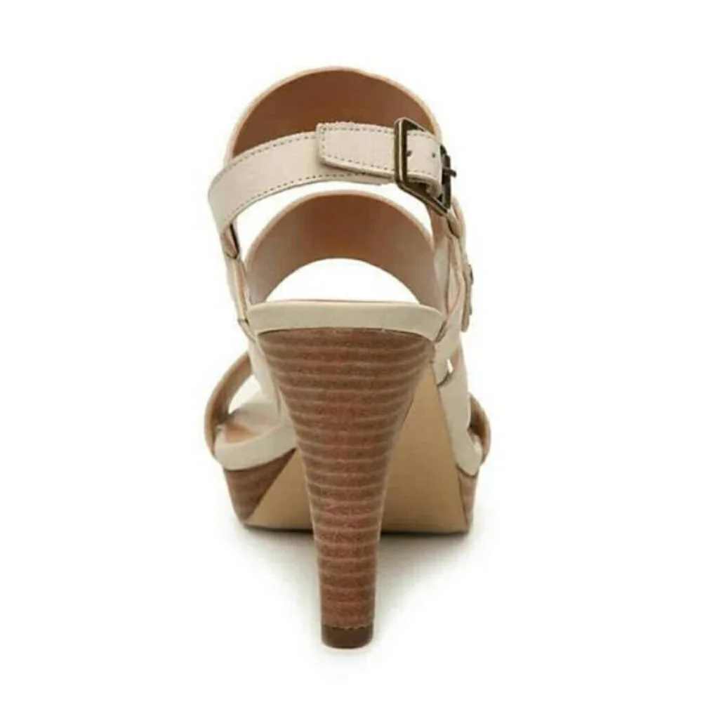 Franco Sarto Mulan Nubuk Sandals 6.5 - Picture 3 of 9